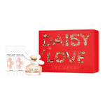 Marc Jacobs Daisy Love - Gift Set With 50ml EDT Spray, 75ml Body Lotion and Shower Gel