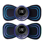 Intelligent Mini Cervical Massage Stick Praktisk Massager Hushåll Elektrisk Axel Och Nacke Massager2pc A