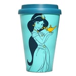 Half Moon Bay - Disney Aladdin Travel Mug -Jasmine - RPET Recycled - 400ml - Takeaway Coffee Cups Reusable - Leakproof Coffee Travel Mug - Tea Travel Mug Mug