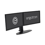 Ergotron Neo-Flex Dual LCD Lift Stand - Stand for 2 LCD displays - black - screen size: up to 24"