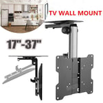 Swivel TV Wall Bracket Mount For 17"-37" inch LED LCD Monitor Motorhome Caravan