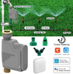 Tuya smart bevattnare, Automatisera bevattningen i trädgården med app, google home, alexa, zigbee