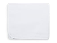 Jollein Couverture pour Lit de Bébé/Poussette Blanc 100 x 150 cm 1 Unité 514-522-00001