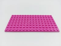 LEGO 8x16 DARK PINK Base Plate Baseplate - 8x16 STUDS (PINS)  - Brand New