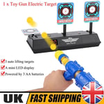Electric Scoring Reset Digital Shooting Target For Nerf Blaster Toy Gun Set Game