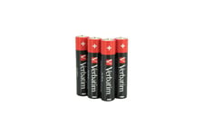 Verbatim batteri - 4 x AAA / LR03 - Alkalisk