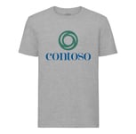 T-Shirt Homme Col Rond Contoso Geek Ordinateur Informaticien