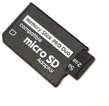 FunDisc Micro SD SDHC Memory Card To Memory Stick MS PRO DUO Adapter For Sony Cyber shot Camera, Sony PlayStation PSP 1000 2000 3000 E1000 3001 3003 By UkMobileAccessories