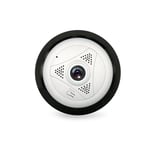 360EyeS EC10-I6 Caméra panoramique réseau 360 degrés HD avec fente pour carte TF, contrôle des téléphones mobiles de soutien (blanc)