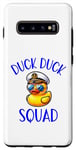 Coque pour Galaxy S10+ Duck Duck Squad Tenue de croisière de vacances assortie