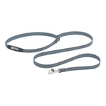 RUFFWEAR Flagline Leash koppel hund - Basalt Grey, 190 cm långt, 20 mm brett