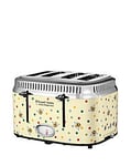 Emma Bridgewater 27250 Bumblebee and Polka Dot 4 Slice Stainless Steel Toaster