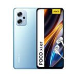 Xiaomi POCO X4 GT 5G, Smartphone 8+256GB, 6.6” 144Hz Écran DynamicSwitch, MediaTek Dimensity 8100, Triple Caméra 64MP, 5080mAh, Charge Turbo 67W, Bleu (Version française) Alexa Mains-Libres