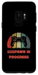 Coque pour Galaxy S9 Respawn in Progress Graphique coloré pour manette de jeu