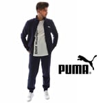 Puma Mens Style Tracksuit Gd Navy Sweat Camisola Peacoat Free Tracked Postage