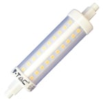 V-Tac R7S LED lampa - 7W, 118mm, 230V, R7S - Dimbar : Inte dimbar, Kulör : Neutral