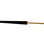 Rouleau de câble unipolaire 1,5 mm noir (100 mètres) H07V-K 750V (référence : 20193561)