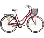 Amanda 7-vxl cykel Dam Röd 51