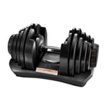 【5Lbs-52Lbs】Professional Adjustable Dumbbells, Workout Exercise Barbell Gym Equipment Barbell Set for Men and Women Home Fitness Weight Set,Black