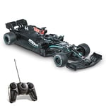 Mondo Motors - F1W11 Mercedes AMG Petronas - Voiture radiocommandée Lewis Hamilton à l'échelle 1:18, Auto Formule 1, 2,4 GHz - Noir - 63706 Enfants unisexe