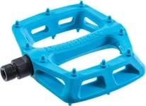 Dmr V6 Pedals, 9/16" Plastic Platform Blue