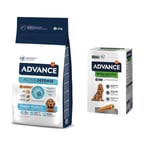 Advance torrfoder + 720 g Dental Care Stick Medium/Maxi på köpet! - 12 kg Medium Puppy Protect + 720 g Dental Care Stick Medium/Maxi
