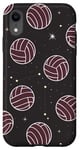 Coque pour iPhone XR Volleyballballon-rose esthétique femmes filles