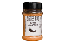 Zigges BBQ Sweet Jalapeno 225g ströare