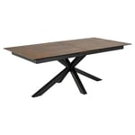 Urban Fusion Collection - Verdun Matbord 76x240x100 cm Rostbrun Lemco