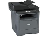 Brother MFC-L5700DN, skrivare + scanner kopiator fax, 40 ppm, duplex, 1200x1200 dpi scanner, pekskärm, AirPrint, USB/LAN
