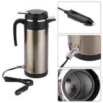 GFL 1000ML 12V Stainless Steel Electric In Car Kettle Travel Thermoses Heating
