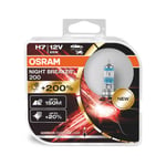 Halogenpære OSRAM NIGHT BREAKER 200 12V H7 55W