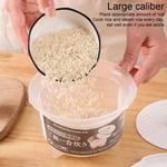 Lid Rice Cooker Box Cook Rice Food Box New Microwave Rice Cooking Bowl  Travel