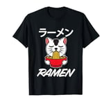 Noodles Anime Manga Funny Cute Cat Japan Otaku Outfit Ramen T-Shirt