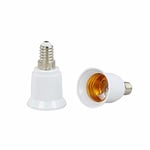 KAIBSEN E14 à E27 Adaptateur de rallonge, E14 à E27 Edison convertisseur de vis Ampoule Douille de Lampe