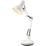 Lampe de table d'écriture spot mobile blanc éclairage de salon veilleuse de lecture