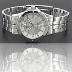 Trade Shop - Casio Wristwatch Mtp-1214a-7avdf Analogue Steel Men's Watch Silver Bottom