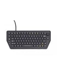 Gamber-Johnson LLC iKey Mobile Backlit Keyboard with Force Sensing Resistor - Tastatur - US English - Sort