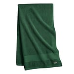 Lacoste Heritage Supima Cotton Bath Towel, Croc Green, 30" x 54"
