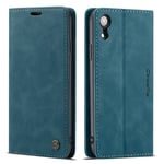 CASEME 013 Series Fodral för iPhone XR - Blå Blå