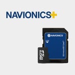 Navionics Elektroniskt sjökort Nav+ Small/Regular, förprogrammerat utan område (MicroSD/SD)