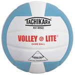 Tachikara Volley-Lite d'entraînement de Volley-Ball, Mixte, Powder Blue/White