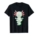 Axolotl Meditaton Kawaii Axolotl T-Shirt