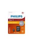 Philips FM32MP45B - flash Muistikortti - 32 GB - microSDHC UHS-I