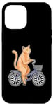 iPhone 12 Pro Max Cat Circus Bicycle Case