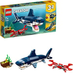 LEGO Creator 3in1 Deep Sea Creatures: Shark, Crab, Squid or Angler Fish Sea... 