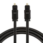 Cable - Connectique Tv - Video - Son - EMK 1m OD4.0mm Toslink mâle à mâle câble audio optique numérique