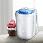 GONGFF Small Portable Baby Mini Washing Machine And Integrated Dehydration Speed: 740 3.0KG Large Capacity Worry And Effort Bass Noise Reduction