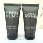 Clinique For Men Cream Shave 2 x 50ml