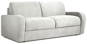 Jay-Be Deco Fabric 3 Seater Sofa Bed - Light Grey